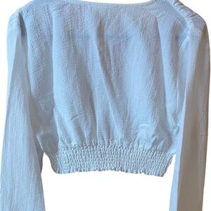 Anthropologie Maronie White Blouse NWOT